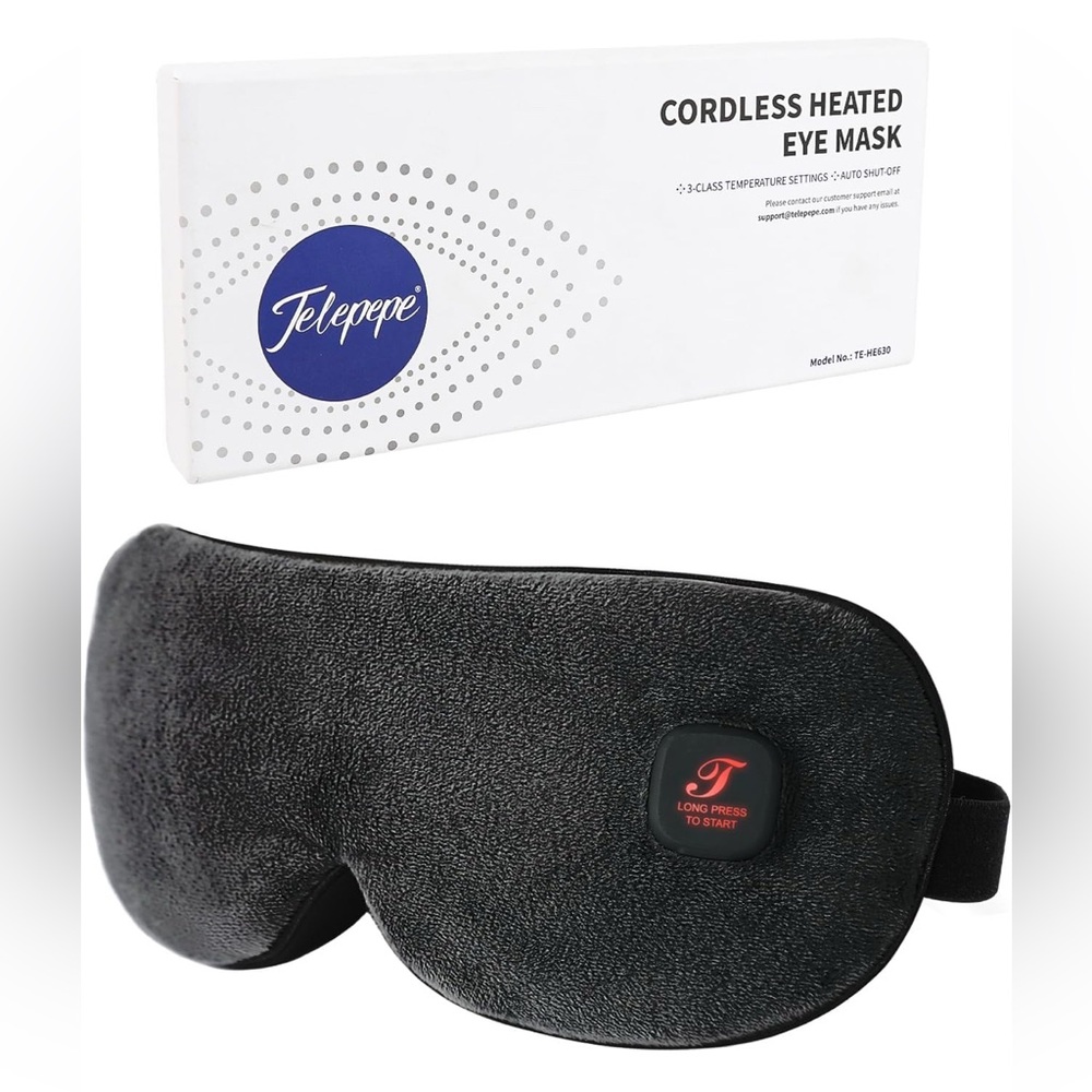 Cordless Heated Eye Mask for Soothing and Dry Eyes
